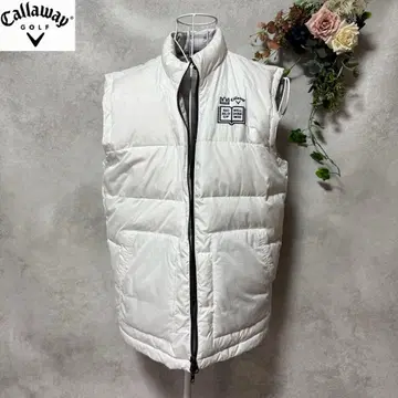 Callaway 캘러웨이 골프 리버서블 다운 베스트 3L