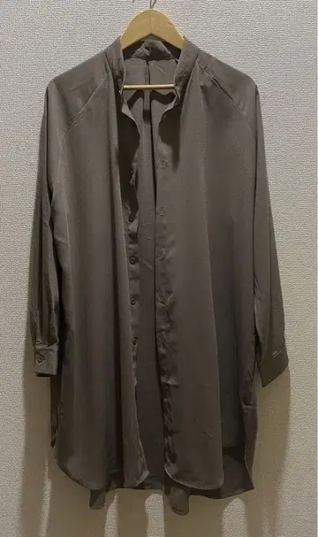 가면라이더  라키아 착용 모델 밴드 카라 셔츠