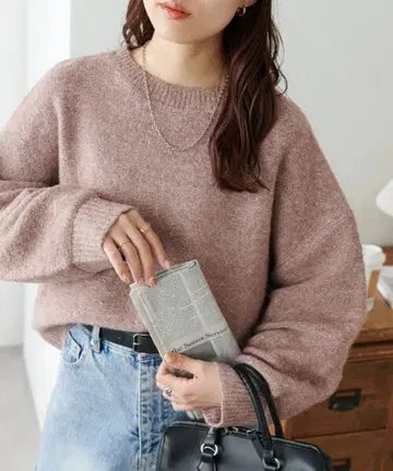 택 포함 새상품 DISCOT 스팽글 숏 풀오버 (WEB 한정판)