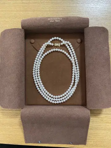 미키모토 펄 목걸이 약 120cm