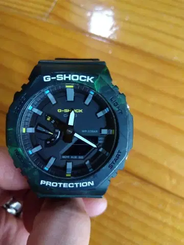 G-SHOCK 카본 코어 가드 카모 GA-2100