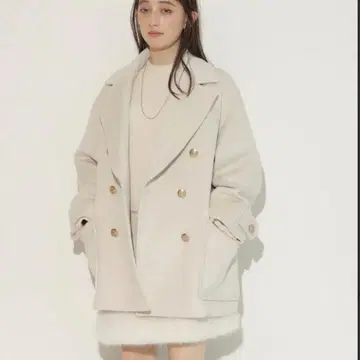 리랜드트루 새상품 1 피코트 코트 숏