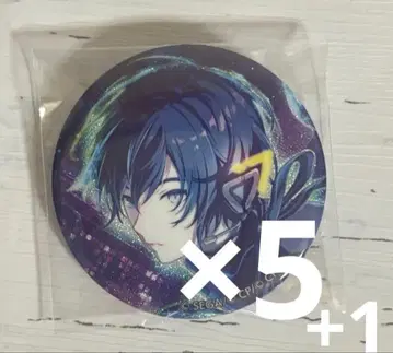 즉시 구매 가능 프로세카 KAITO 글리터 캔뱃지 46C 6개 묶음 판매