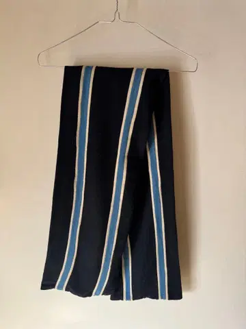 레어 50s 60s 영국 칼리지 머플러 빈티지