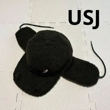 유니버셜 한정판 USJ 고질라 캡 귀마개 달린 모자 free