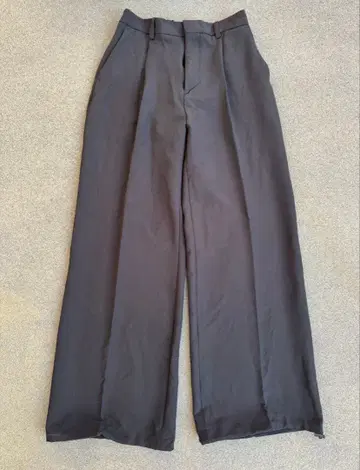 nugu 드로우 스트링 와이드 슬랙스