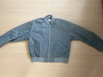 CORNERSTONE 그레이 집업 블루종