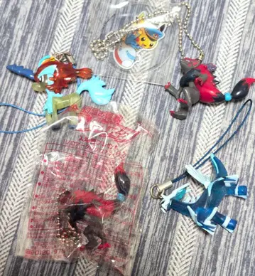 포켓몬 스트랩 & 키링 5종 세트