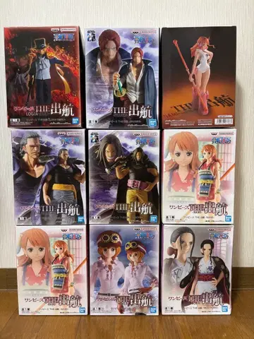 원피스 THE 출항 피규어 묶음 판매