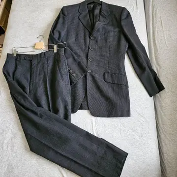 폴스미스 수트 상하의 셋업 L 사이즈 스트라이프 4버튼