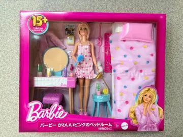 바비 귀여운 핑크 침실