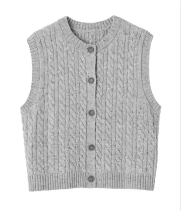 새상품급 무인양품 안데스 울을 사용한 베스트