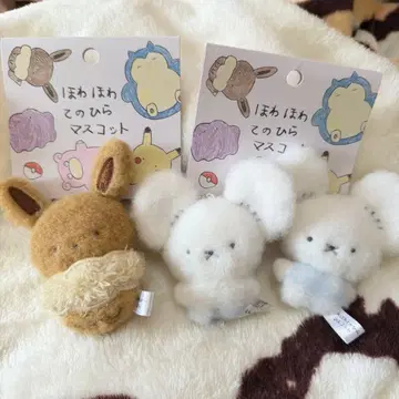 포켓몬 포근포근 손바닥 마스코트 쥐돌이 이브이