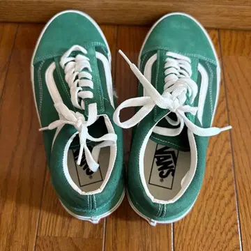 Vans 그린 컬러 스니커즈