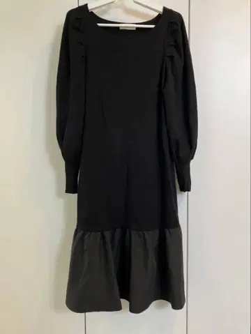 블랙 롱 원피스 사이즈 38