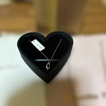 미사용 새상품! 사만다 티아라 토파즈 목걸이 각인 있음