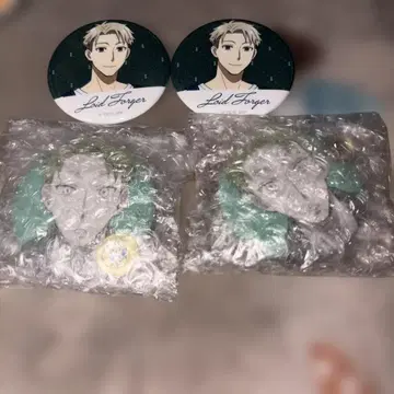 SPY x FAMILY 원작 애니캡슐 캔뱃지 메탈릭 캔뱃지 로이드