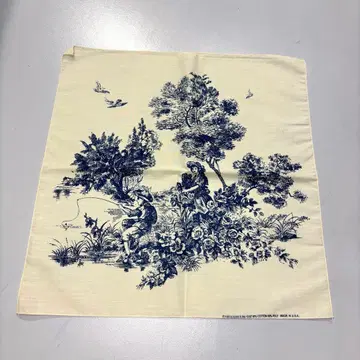 NOS 80s 90s 회화 디자인 반다나 USA제