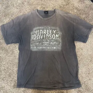Harley-Davidson 빈티지 T셔츠 그레이