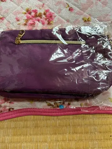 퍼플 숄더백 조정 가능 스트랩