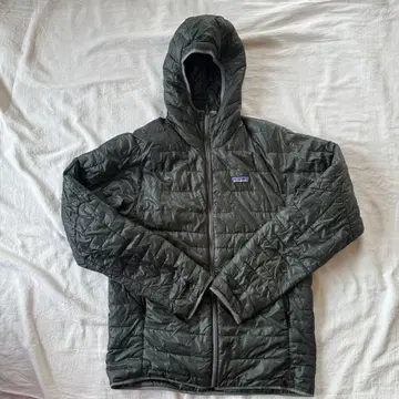 patagonia 마이크로 퍼프 후디 S 다크 그린 계열