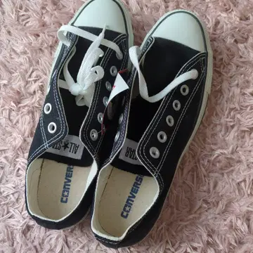 올스타 로우컷 블랙 25.5cm