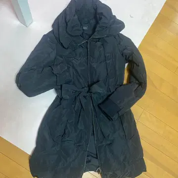 르쉘 블루 다운 코트