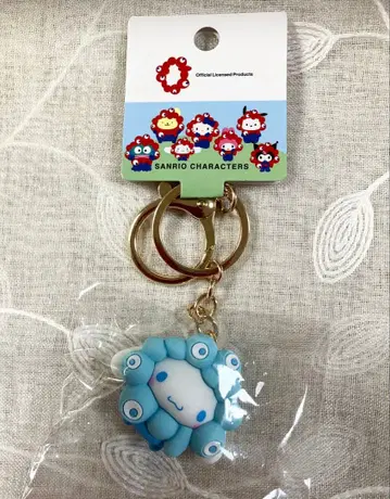 EXPO2025 산리오 미야쿠미야쿠 파스텔 키링 시나몬