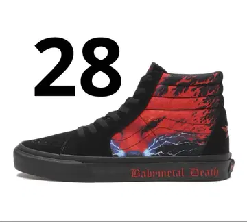 BABYMETAL x Vans Sk8-Hi 28cm