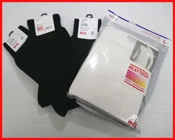 유니클로 히트텍 크루넥 T (9부 소매) 삭스 남성용 m 마-630