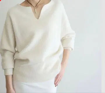 GALLARDAGALANTE 24AW 경량 폭스 혼방 키넥 니트