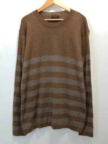 Paul Smith COLLECTION 보더 크루넥 니트 M