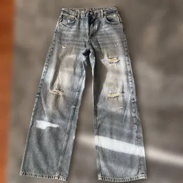 ZARA 데미지 데님 팬츠 13-14