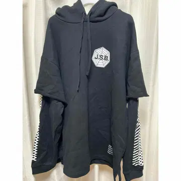 JSB 후드티 3 J soul brothers 레이어드 크로스