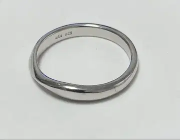 ete 트위스트 반지 플래티넘 17호 925 품번 810287