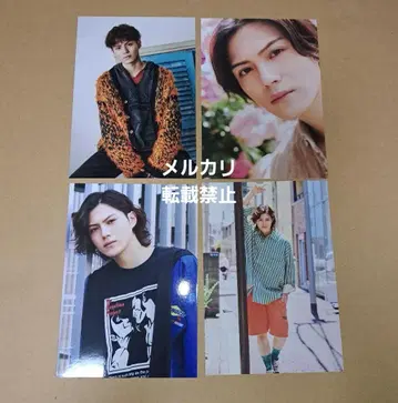 [ 익명 배송 ] 칸 히데요시 랜덤 브로마이드 4장 세트 2