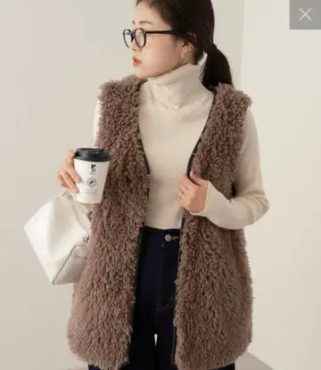 차오패닉 티피 리버서블 파이핑 퍼 베스트 FREE 베스트