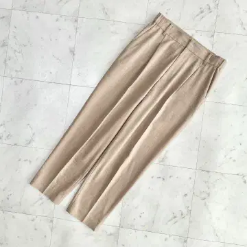 유나이티드 애로우즈 여성용 린넨 팬츠 베이지 L