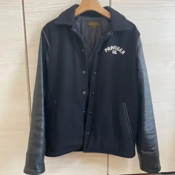 PROVIDER CO. 울 가죽 자켓