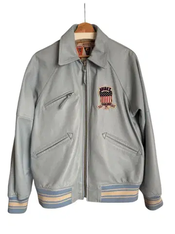 AVIREX KEIJU kaneee 착용 가죽 자켓