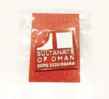 [ 미개봉 새상품 ] 오만 EXPO 2025 OSAKA 핀 배지 만박
