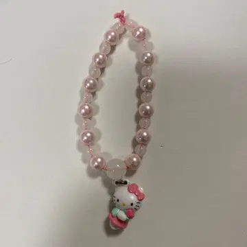 헬로키티 펄 팔찌 레어 당시 물건