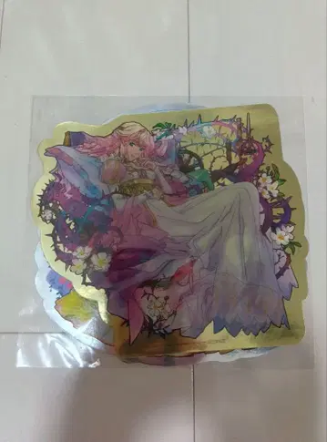 마크로스F 스티커 클리어 파일 색지 캔 배지