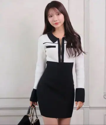 LIP SERVICE 니트 원피스