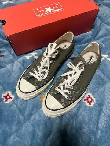 컨버스 ct70 올리브 사이즈 9 27.5