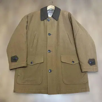 캐시미어 혼방 코트 90s 멜톤 헌팅