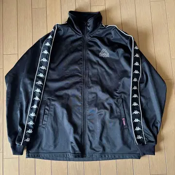Kappa 블랙 집업 자켓 160
