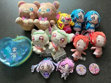 프리큐어 봉제 인형 파우치 묶음 판매