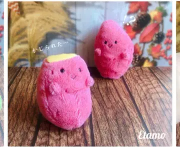 포차마루 고구마 씹는 인형 봉제 인형