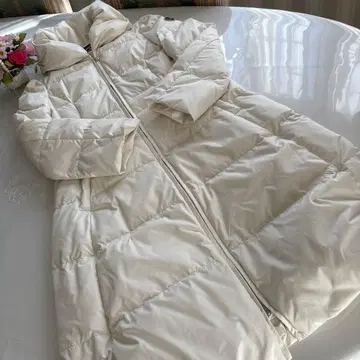 엠즈 그레이시 화이트 다운 코트 사이즈 38